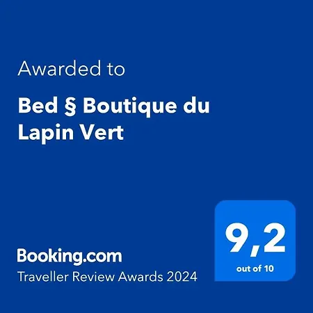 Bed § Boutique Du Lapin Vert Holiday home